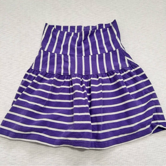 Purple Striped‎ Hanna Andersson skort - Picture 1 of 5